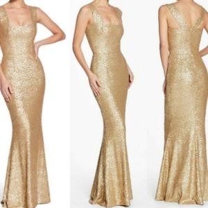 “Raven” gown by Dress the Population